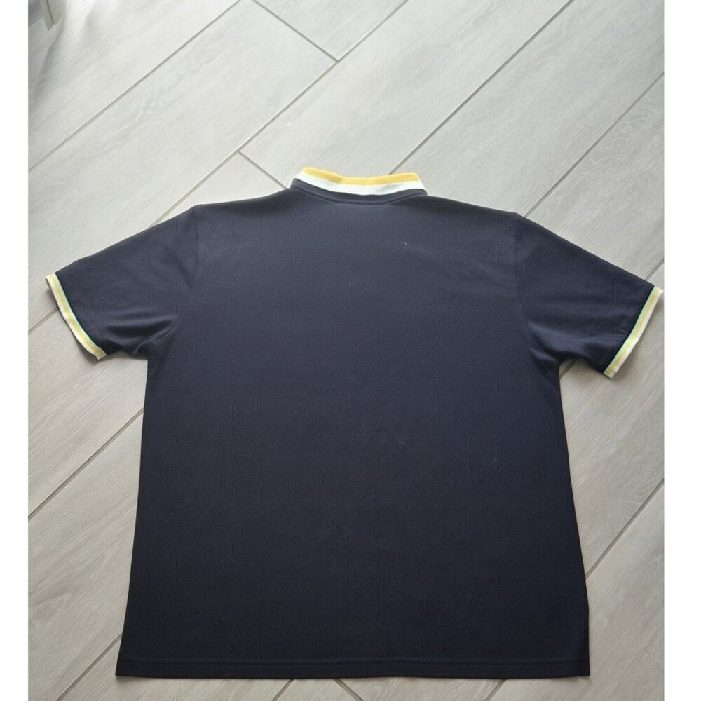 Psycho Bunny Oliver Black Neon Tipped Polo Shirt Mens Size 8(2XL) - Picture 3 of 6